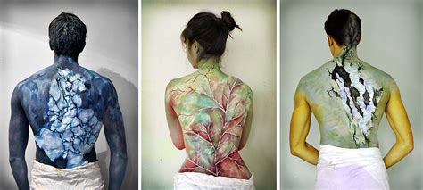 Body Paintings Inspired By Nature Lydia Francis Flickr