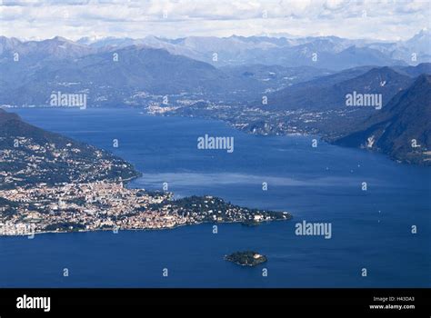 Italy Piedmont Monte Mottarone Summit 1491 M View Lago Maggiore