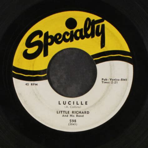 Little Richard Lucille Send Me Some Lovin Specialty 7 Single 45