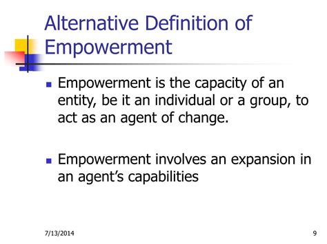 Ppt A Model Of Empowerment Powerpoint Presentation Free Download