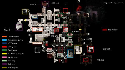 Scp laboratory карта фото