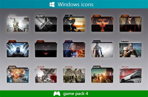 Folder Icons Game Pack 4 By Raflames On Deviantart