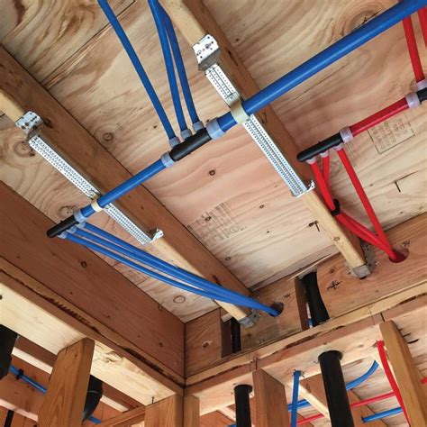 Many designers layout pex plumbing in the same way as copper plumbing systems, without taking advantage of the material flexibility, and increasing apply test data from published research to demonstrate how design of the plumbing layout can improve system performance and provide. Pin on Pex plumbing