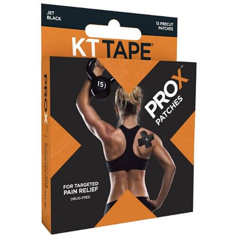 Kt Tape Pro X 15 Ct Black