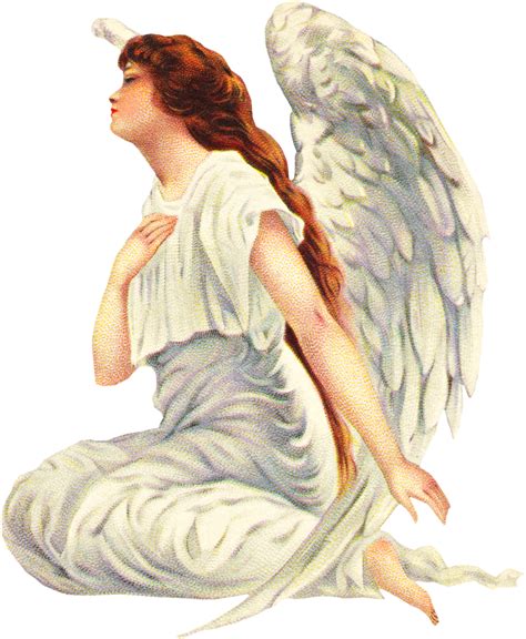 A Collection Of Free Vintage Angel Graphics For Your