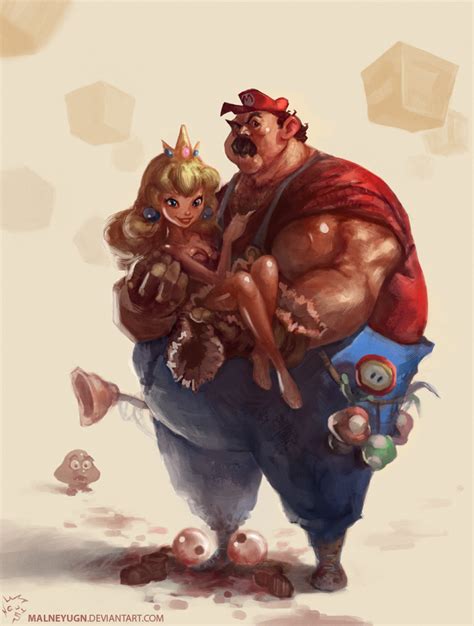 Mario Fat People Obesity Art Beautiful Pictures