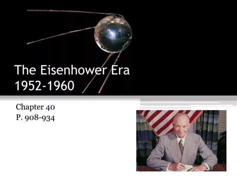 Ppt The Eisenhower Era 1952 1960 Powerpoint Presentation Free
