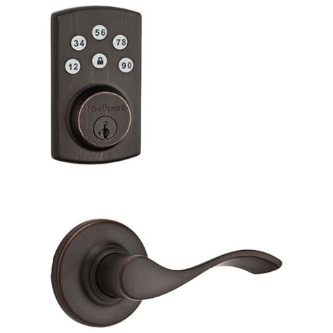 Kwikset 907 Powerbolt Deadbolt Venetian Bronze Smartkey Electronic