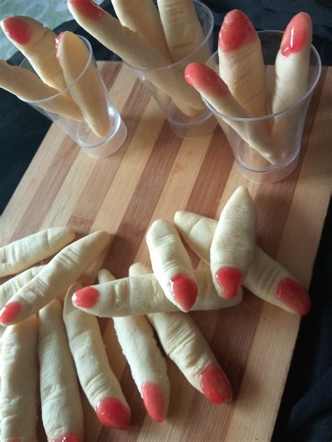 Halloween Witch Finger Cookies Culinary Labz