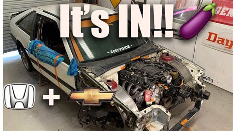 Its In Ls1 Swapped Honda Accord Worlds First Youtube