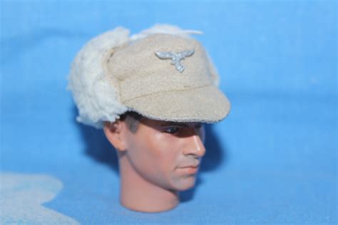 Did 16th Scale Ww2 German Luftwaffe Infantry Division Cap Richard