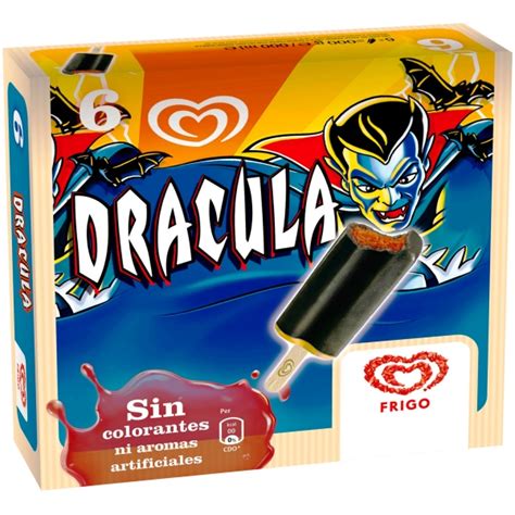 Helado Dracula P 6 La Lista De La Compra