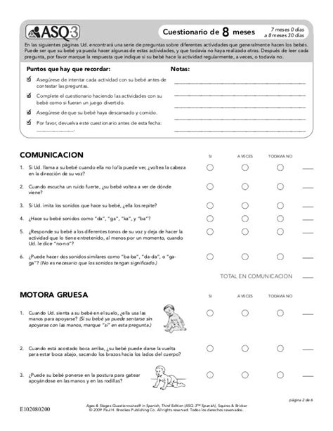Printable Asq Questionnaire Printable Word Searches