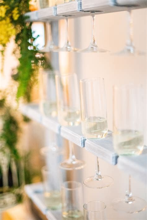 champagne wall — cannon beach party rentals