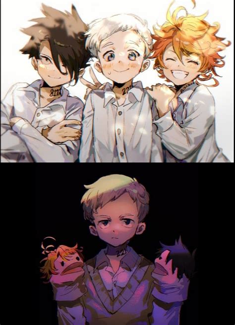 Save And Follow Emma Norman Ray The Promised Neverland