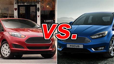 Ford Fiesta Vs Ford Focus Carsdirect