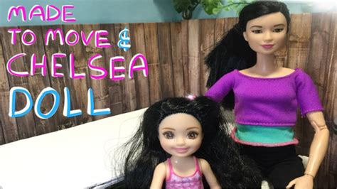 Doll Review Made To Move Barbie Purple Top And Chealsea Barbie Doll