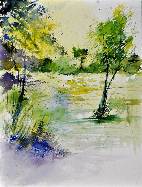 Watercolor 413022 Painting By Pol Ledent Fine Art America