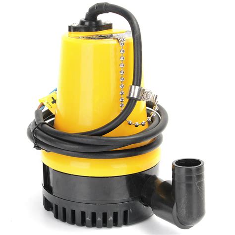 12v 1620gph 6000lh Submersible Water Pump Clean Clear Dirty Pool Pond