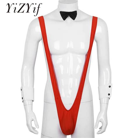 Men S Suspender Sling G String Underwear Mankini Thong Swimwear Costume Hot Sexy Men S Clothing