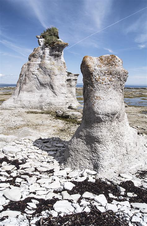 Two Sculpted Rocks On Naked Isld Photograph By Arkady Kunysz Fine Art America