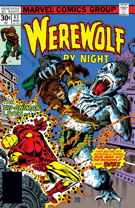 Werewolf By Night 1972 43 Comic Issues Marvel