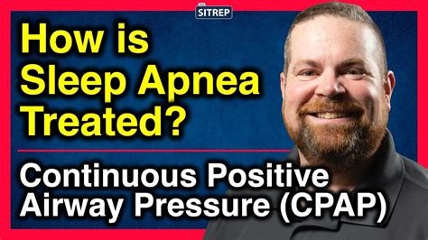 How Is Sleep Apnea Treated CPAP Continuous Positive Airway Pressure Machine TheSITREP