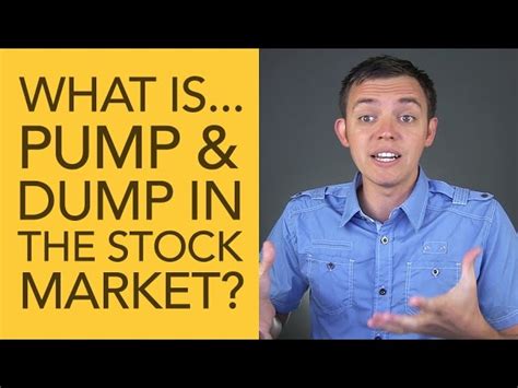 what is pump and dump in the stock market my smart profit