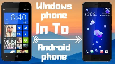 How To Change Windows Phone To Android Phone Step By Step Youtube