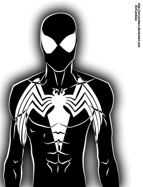 Spider Man Black Suit By Xvrcardoso On Deviantart