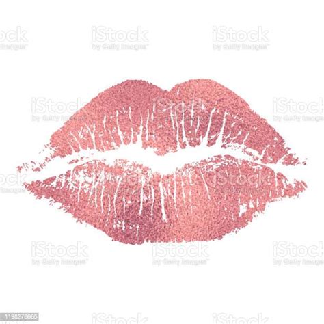 Lip Imprint Stock Illustration Download Image Now Human Lips