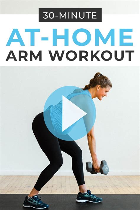 30 Minute Dumbbell Arm Workout Video Nourish Move Love