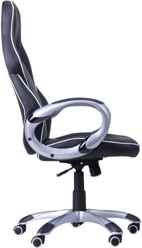 Геймерское кресло с высокой спинкой искусственная кожа Amf Страйк Cx