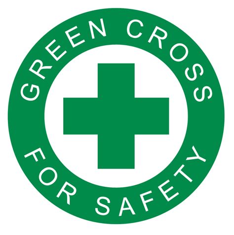 Are you searching for safety logo png images or vector? Green cross safety Logos