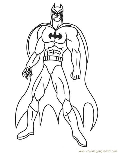 Superhero Template Drawing At Getdrawings Free Download