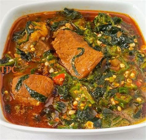 It is a staple in most west african home and it is an uncomplicated one pot meal that is. Fresh Okro soup, Okra Soup | Plantain recipes, Okra soup ...