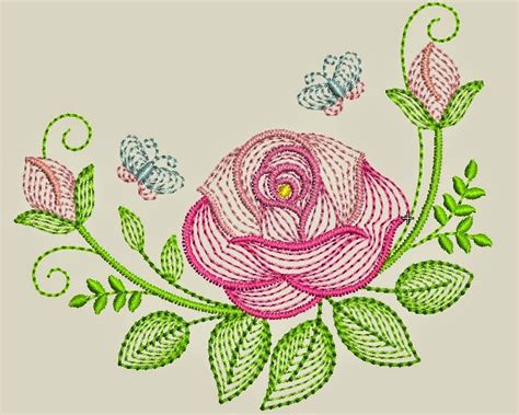 download folwer machine embroidery free ~ download free designs embroidery