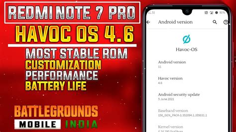 Havoc Os 46 Redmi Note 7 Pro Step By Step Installation Most Stable