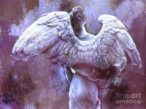 Dreamy Angel Ethereal Purple Angel Wings Purple Angel Photography