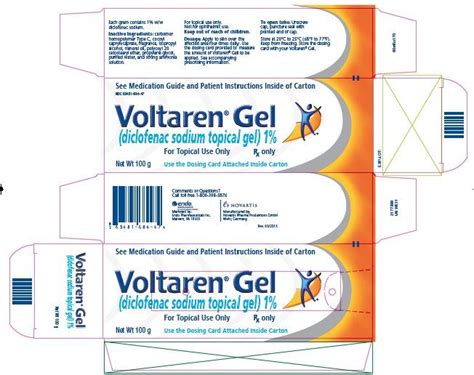 Consider if your products require some of these additional packing materials: Voltaren Gel official prescribing information for ...