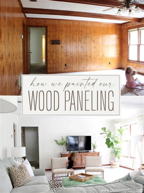 How To Paint Wood Paneling Artofit