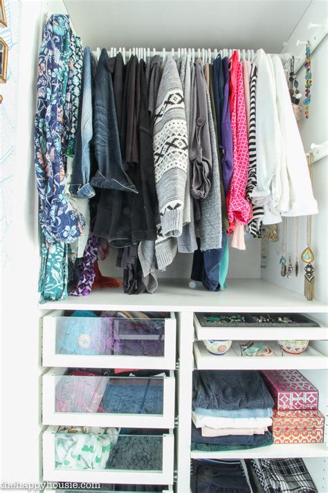 Last, but not least, williams and hardy both advise keeping a basket or bin around to hold outgrown clothes or garments. 7 Tips for Completely Organizing Your Closet and Dresser ...