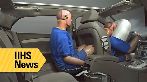 Adults Admit They Often Skip Belts In Rear Seat Iihs News Youtube