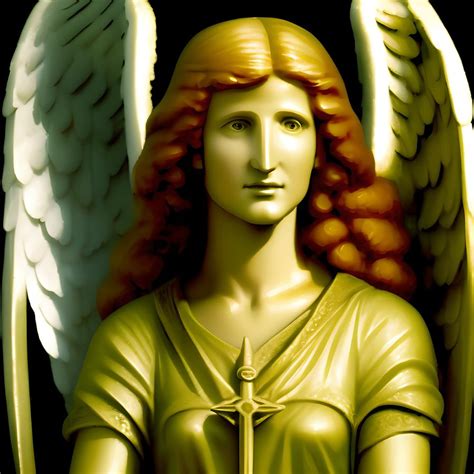 Archangel Raphael Angel Of Miracles And Healing Generative Ai Digital Art By Miroslav Nemecek