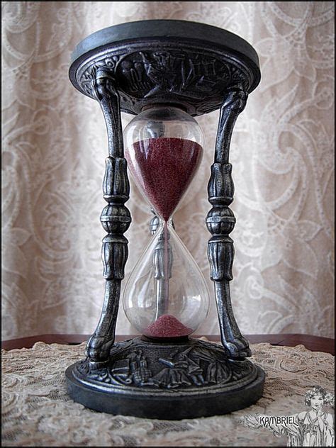 The Alchemist Vintage Wizard Hourglass By Kambriel On Etsy Sablier