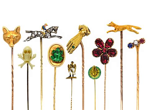 Tie Pins The Antique Jewellery Company