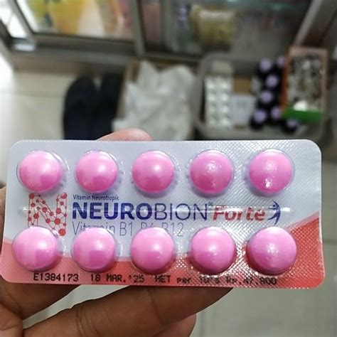 Jual Neurobion Forte 1 Strip 10 Tablet Shopee Indonesia