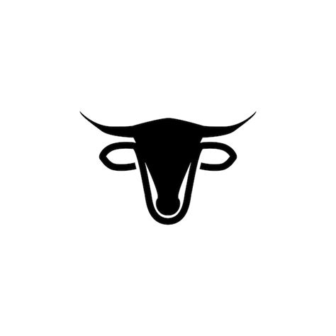 Premium Vector Bull Head Logo Design Template