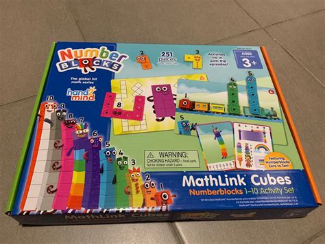 Numberblocks Mathlink Cubes 1 10 Activity Set Hobbies And Toys Toys