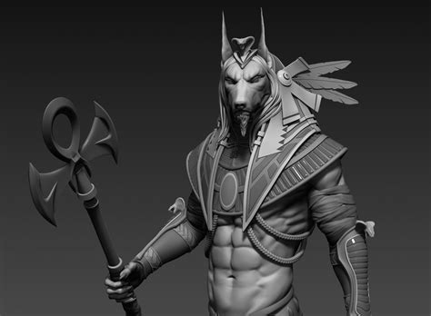 3d Anubis Male Cgtrader